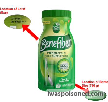 Food Recall GSK Prebiotic Fiber Supplement - recalled due to Potential for plastic pieces or shavings Company na... photo #3