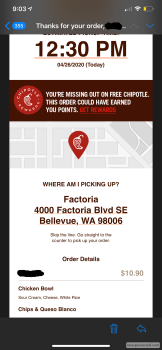 Chipotle Mexican Grill, Factoria Boulevard Southeast, Bellevue, WA, USA photo #1