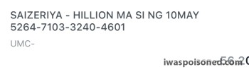Consumer Review - Food Safety Petir Road, Saizeriya - Hillion Mall, Bukit Panjang, Singapore I went down there on 10 May to order... photo #1