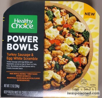Food Recall Healthy Choice Power Bowls products - recalled because may contain extraneous material The U.S. Depa... Foto #3