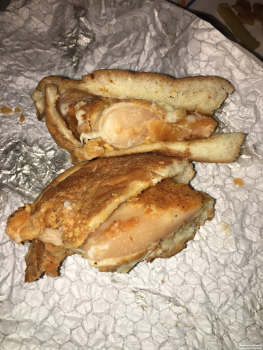 Consumer Review - Food Safety Wendy's, West Oregon Avenue, Philadelphia, PA, USA Raw meat sandwich not cooked Just me.  photo #3