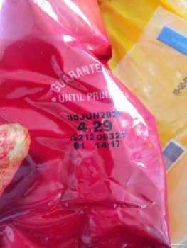 Consumer Review - Food Safety Kroger, El Mar Lane, Seabrook, TX, USA Doritos Original I was the only one who ate them. At 7pm June... photo #3