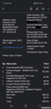 Little Caesars Pizza, South Redwood Road, Taylorsville, UT, USA photo #1