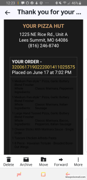 Pizza Hut, Northeast Rice Road, Lee's Summit, MO, USA photo #1