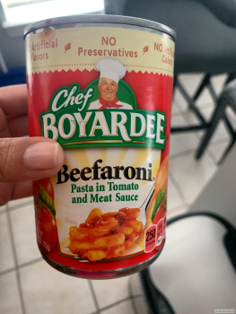 Chef Boyardee canned ravioli, Lake Arbor, MD, USA photo #1