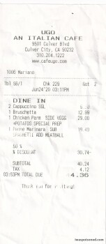 Ugo Cafe, Cardiff Avenue, Culver City, CA, USA photo #1