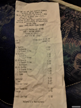 McDonald's, East Malone Avenue, Miner, MO, USA foto #1