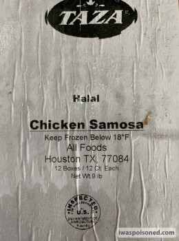 Food Recall Chicken Samosas products - recalled due to being produced Without Benefit of Inspection The FSIS ann... photo #5