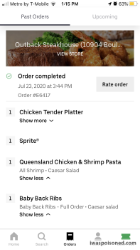 Outback Steakhouse, Boulevard Circle, Owings Mills, MD, USA foto #1