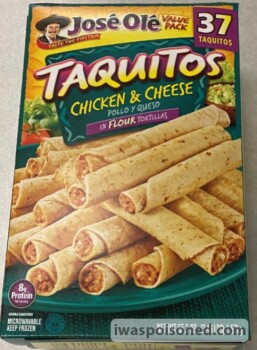 Rappel d'aliments JOSÉ OLÉ, Great Value, & CASA MAMITA Brand Taquitos and Chimichangas - Recalled Due to Possible Fore... photo #7