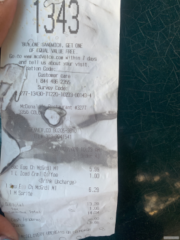 Consumer Review - Food Safety McDonald's, 3350 Colorado Blvd, Denver, CO 80205, USA I went there near me which is located here, I... photo #2