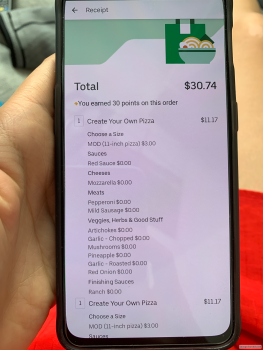 MOD Pizza, Fauntleroy Way Southwest, Seattle, WA, USA 照片 #1