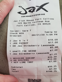 Jax Fish House & Oyster Bar Fort Collins, North College Avenue, Fort Collins, CO, USA photo #1