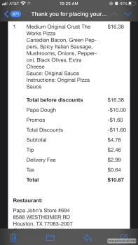 Papa John's Pizza, Westheimer Road, Houston, TX, USA 照片 #1