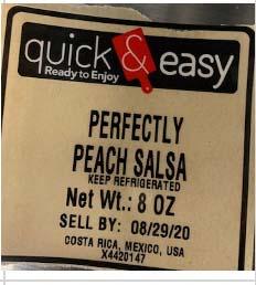 食品召回 Russ Davis Wholesale Peach Salsa and Gift Baskets - recalled due to Potential Salmonella contaminati... 照片 #2