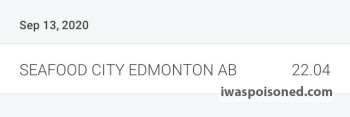 Consumer Review - Food Safety Seafood City Supermarket NOW OPEN, 100 Avenue Northwest, Edmonton, AB, Canada I ate fish from there... photo #1