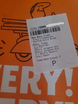 Consumer Review - Food Safety Little Caesars Pizza, Oregon 62, White City, OR, USA super nauseous same night after eating and next... photo #2