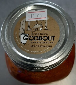 Food Recall Érablière Godbout brand "Sauce spaghetti" - recalled due to potential presence of dangerous bacteria... photo #1