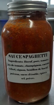 Food Recall Érablière Godbout brand "Sauce spaghetti" - recalled due to potential presence of dangerous bacteria... photo #2
