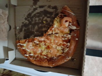消费者评论 - 食品安全 Pizza Hut Mowbray, Invermay Road, Mowbray TAS, Australia I had a garlic prawn pizza  from there  was... 照片 #3
