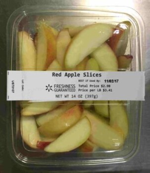 Reclame de Alimentos Walmart Cut or sliced apples, grapes, mangoes, pineapples, and cantaloupe - recalled due to potentia... foto #6