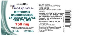 召回 Time-Cap Labs Inc. Metformin Hydrochloride for Extended-Release Tablets, USP 500 mg and 700 mg - rec... 照片 #5