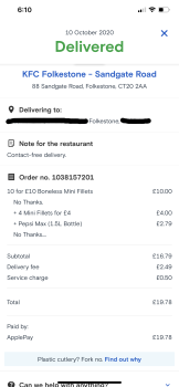 KFC Folkestone, Sandgate Road, Folkestone, UK 照片 #1