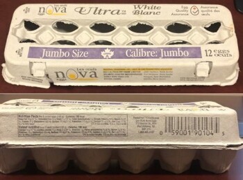 Reclame de Alimentos Eggs from Hilly Acres Farm - recalled due to Salmonella The CFIA announced the recall of eggs by Hil... foto #5