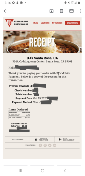 BJ's Restaurant & Brewhouse, Coddingtown Center, Santa Rosa, CA, USA photo #1