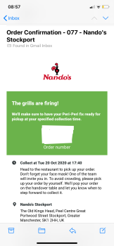 Nando's Stockport, Great Portwood Street, Stockport, UK Foto #1