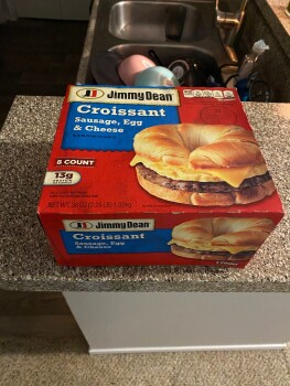 Jimmy Dean Breakfast Croissant, Walmart Supercenter, 9301 Forest Ln, Dallas, TX, USA photo #1