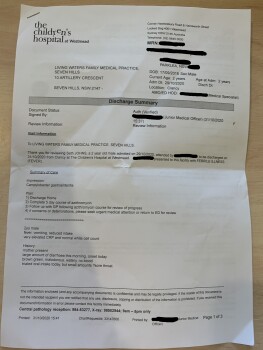 Consumer Review - Food Safety KFC Parklea, Almona Street, Glenwood NSW, Australia Chicken nuggets My 2 year old nephew nearly died... photo #1