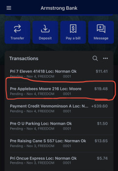 Applebee's Grill + Bar, South I- 35 Service Road, Moore, OK, USA photo #1