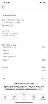 Avaliação do consumidor - Segurança alimentar Wendy's, Haggerty Road, Northville, MI, USA Nov. 6th 2020 @ 7:43PM I ordered a Spicy Chicken Sandwic... foto #2