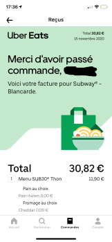 Consumer Review - Food Safety Subway, Boulevard de la Blancarde, Marseille, France I eat and few hours later i have diarrea all th... photo #2