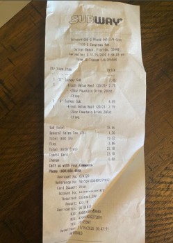 Subway, South Congress Avenue, Delray Beach, FL, USA foto #1