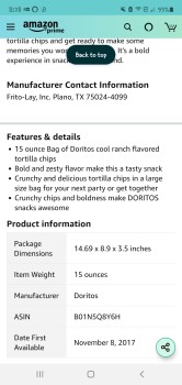 Cool Ranch Doritos, Amazon, Walnut Creek, CA, USA 照片 #1