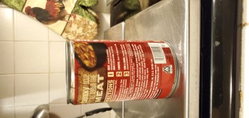 消费者评论 - 食品安全 Campbell's Chunky Sirloin Burger With Country Vegetables Soup, Food 4 Less, 4995 Shawline St, San Di... 照片 #2