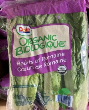 Food Recall Dole Fresh Vegetables Inc. Organic Romaine Hearts - recalled due to Potential for Pathogenic non-O15... photo #4