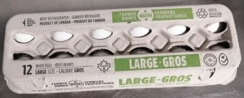 Food Recall Les Œufs Richard Eggs Inc. Eggs  - recalled due to Salmonella The CFIA announced the recall of eggs... photo #8