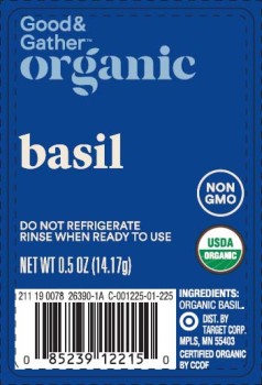 Food Recall The Fresh Market, Good & Gather and more Organic Basil - recalled due to possible Cyclospora contami... photo #2