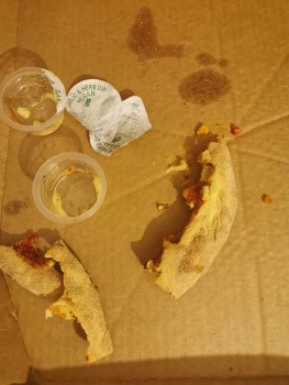 Reseña del consumidor - Seguridad alimentaria Domino's Pizza - Norwich - North, Waterloo Road, Norwich, UK Hey. So I ordered large vegan pizza wit... foto #2