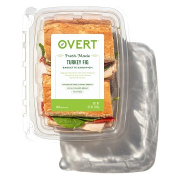 Overt Turkey Fig Baguette Sandwich, Whole Foods Market, South Colorado Boulevard, Highlands Ranch, CO, USA photo #1