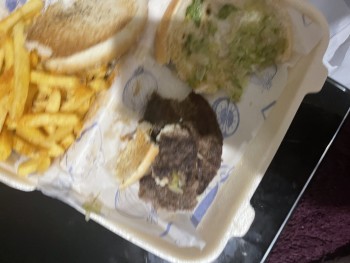 Consumer Review - Food Safety Sicily's, Canal Road, Armley, Leeds, UK Basically we ordered two burgers. 
One was a plain burger... photo #4