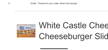 消费者评论 - 食品安全 White Castle Sliders, Walmart Supercenter, 3601 2nd St S, St. Cloud, MN 56301, United States I purch... 照片 #2