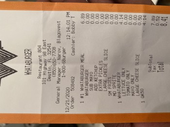 Whataburger, Harbor Boulevard, Destin, FL, USA صورة فوتوغرافية #1