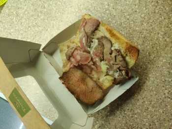 Verbraucherbewertung – Lebensmittelsicherheit Panera Bread, Osage Beach Parkway, Osage Beach, MO, USA Both I and my girlfriend got steak and white... Foto #2