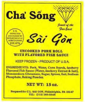 Food Recall CLS Gourmet CL Saigon Food Company Meat Products - recalled due to produced without benefit of inspe... photo #3