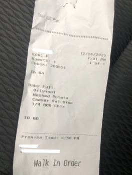 Consumer Review - Food Safety Smokey Bones Bar & Fire Grill, Greenbrier Parkway, Chesapeake, VA, USA Ribs, Just myself got sick an... photo #2