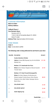 Domino's Pizza, South 14th Street, Fernandina Beach, FL, USA 照片 #1